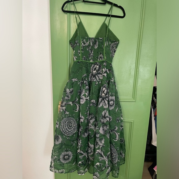 Anthropologie Green Dress - Picture 4 of 8